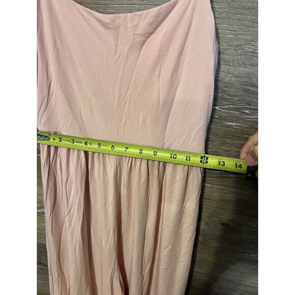 Wilfred Aritzia New Melodie Jumpsuit Fit-and-flare wide-leg Pink Size S - Picture 5 of 9